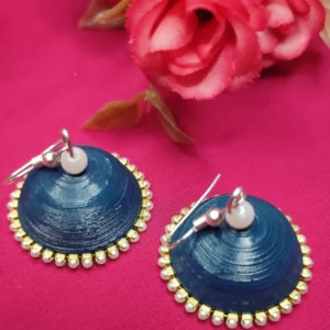 Grey basic jhumka