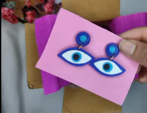Evil eye dangles