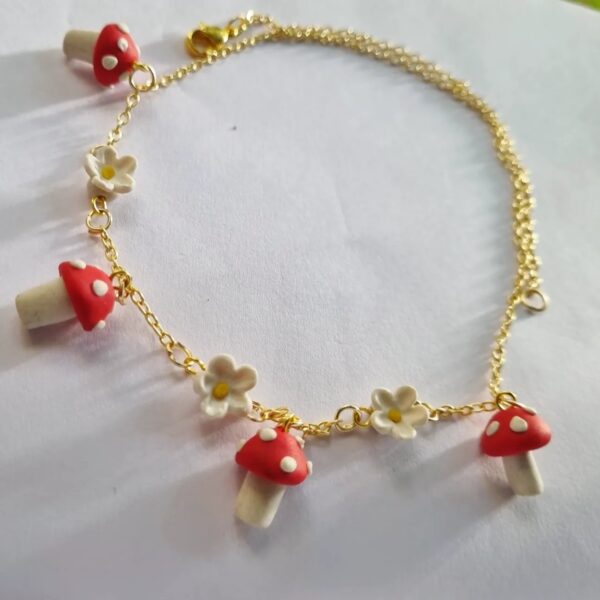 Mushroom Necklace