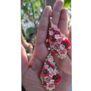 Flower bouquet earrings