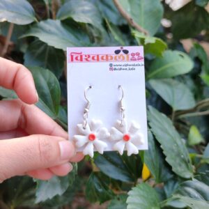 Prajkta Flower Hanging Earrings