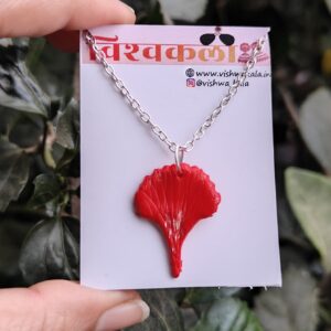 Gulmohar Pendant with Chain