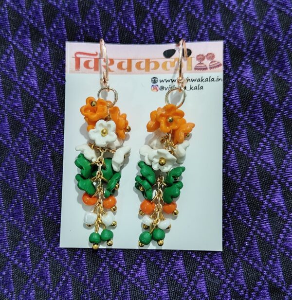 Tricolour Dangles
