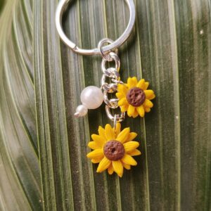 Sunflower Keychain (Single piece)