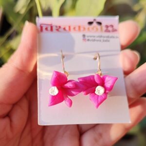 Kagadi/ Bougainvillea Earrings